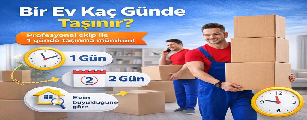 Bir Ev Kaç Günde Taşınır